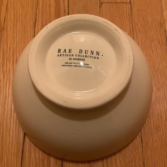 New Rae Dunn HAPPY SPRING Ceramic Bowl - Picture 2 of 2